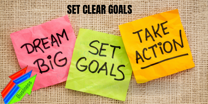 set clear goals